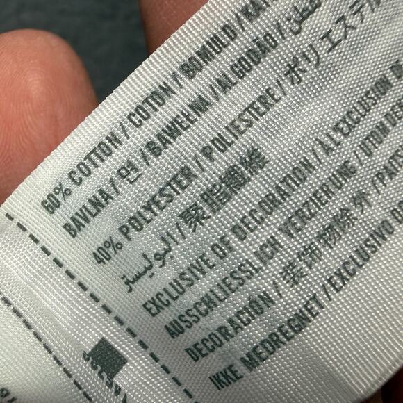 Abercrombie & Fitch Muscle Fit Shirt Mens XL Gray Moose Embroidered Vintage Y2K - Picture 4 of 8